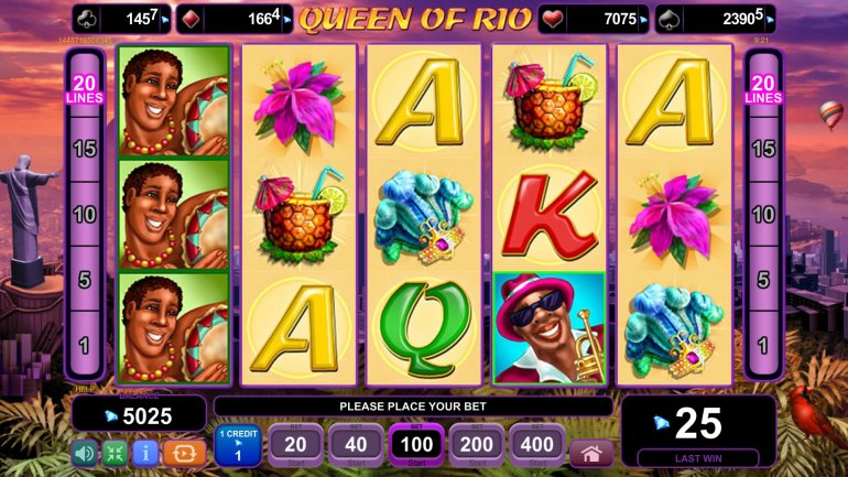 slot regina di rio